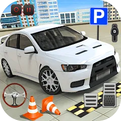 Взломанная Car Games: Advance Car Parking (Кар игры)  [МОД Unlocked] - полная версия apk на Андроид