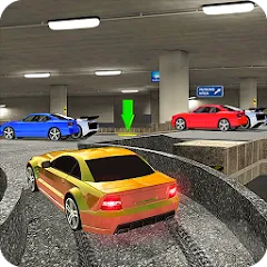 Взломанная Street Car Parking: Car Games  [МОД Бесконечные монеты] - последняя версия apk на Андроид