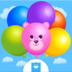 Взломанная Pop Balloon Kids  [МОД Много монет] - полная версия apk на Андроид