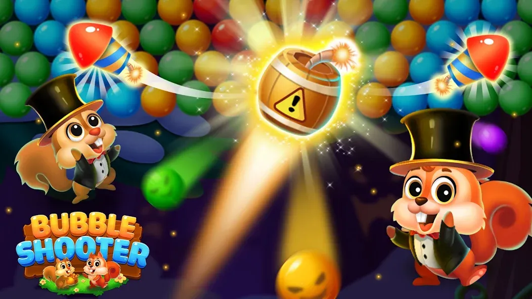 Bubble Shooter Rescue (Бабл Шутер Рескью)  [МОД Бесконечные монеты] Screenshot 2