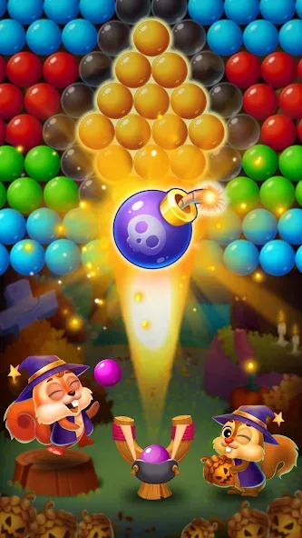 Bubble Shooter Rescue (Бабл Шутер Рескью)  [МОД Бесконечные монеты] Screenshot 5