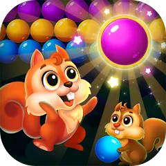 Взломанная Bubble Shooter Rescue (Бабл Шутер Рескью)  [МОД Бесконечные монеты] - стабильная версия apk на Андроид