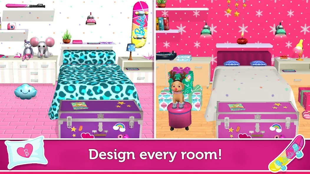 Barbie Dreamhouse Adventures (Барби Приключения в доме мечты)  [МОД Все открыто] Screenshot 3