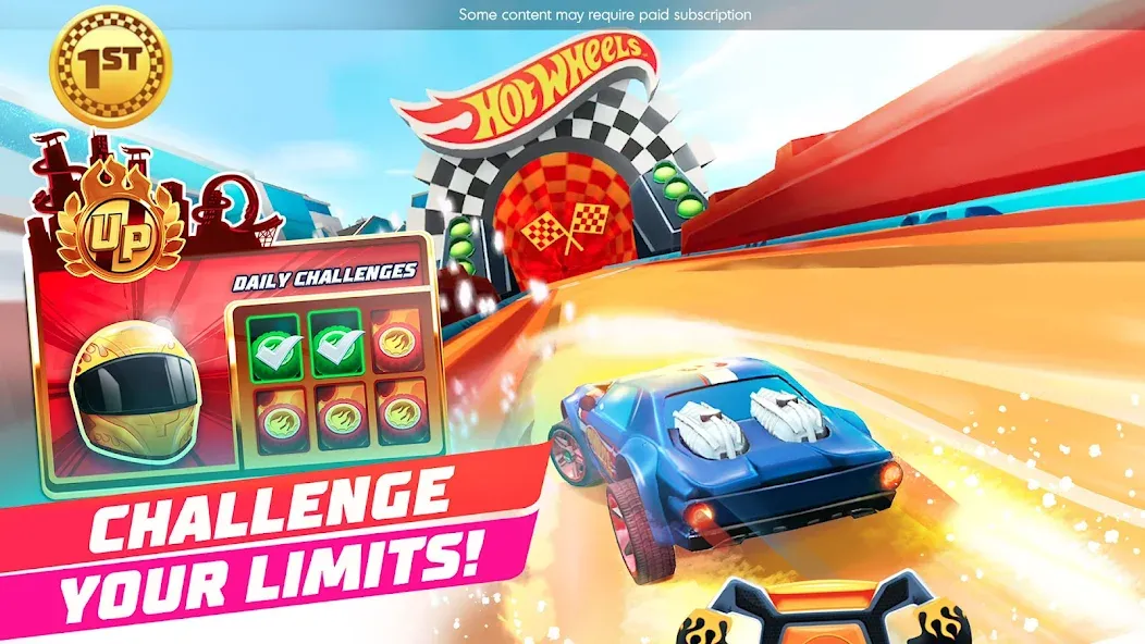 Hot Wheels Unlimited (Хот Вилс Анлимитед)  [МОД Бесконечные монеты] Screenshot 1