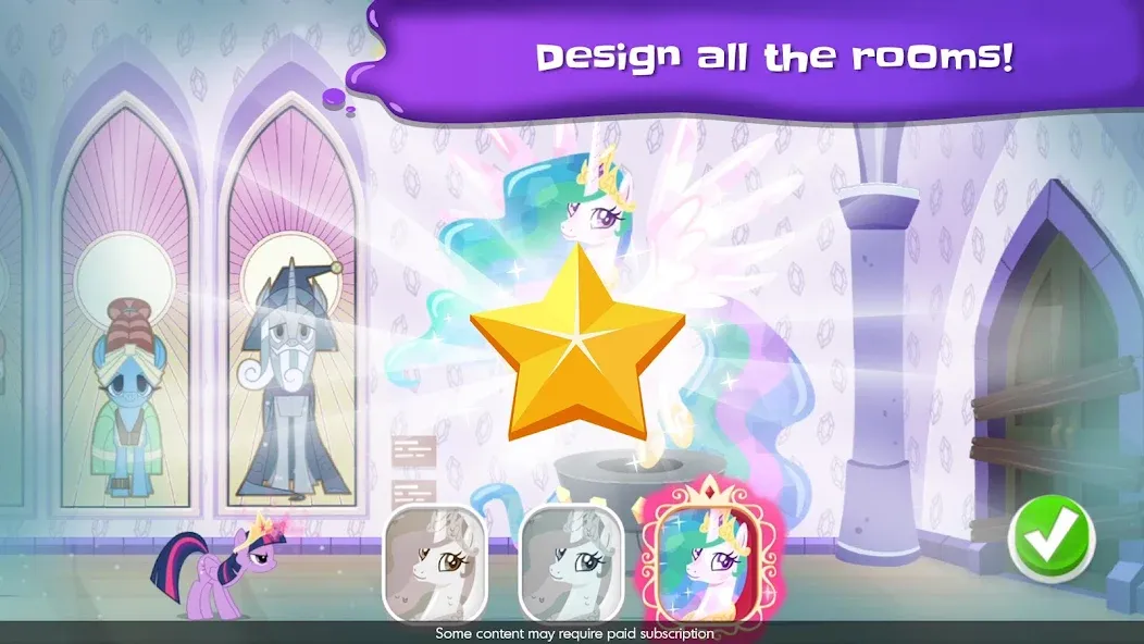 My Little Pony Color By Magic (Май Литл Пони)  [МОД Меню] Screenshot 3