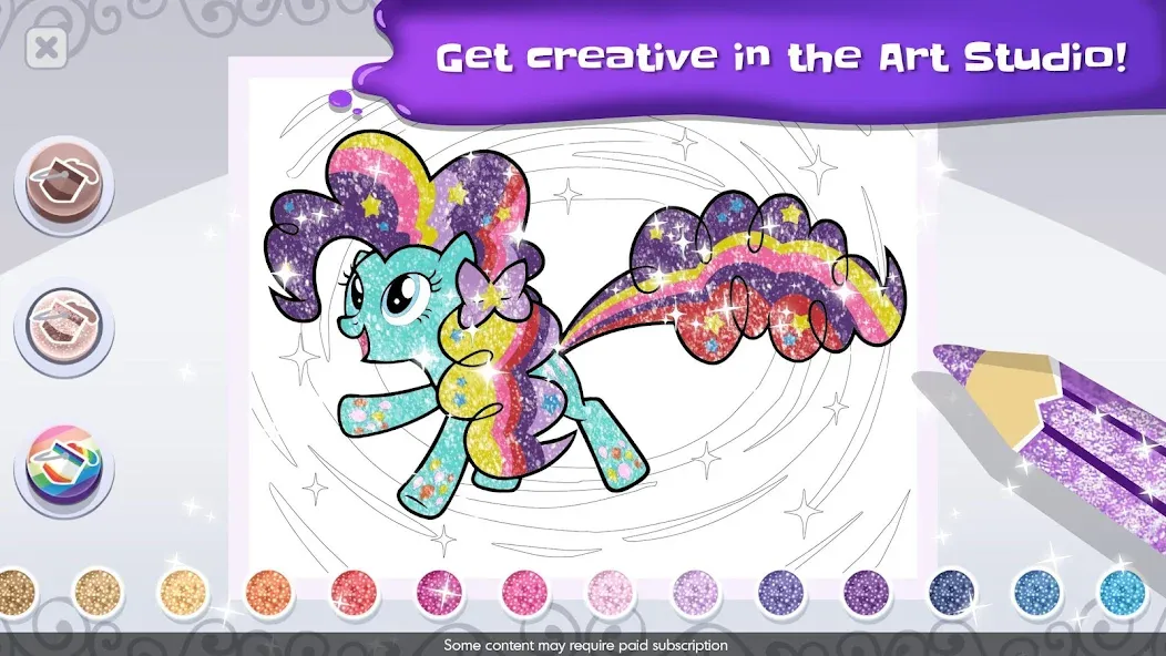 My Little Pony Color By Magic (Май Литл Пони)  [МОД Меню] Screenshot 5