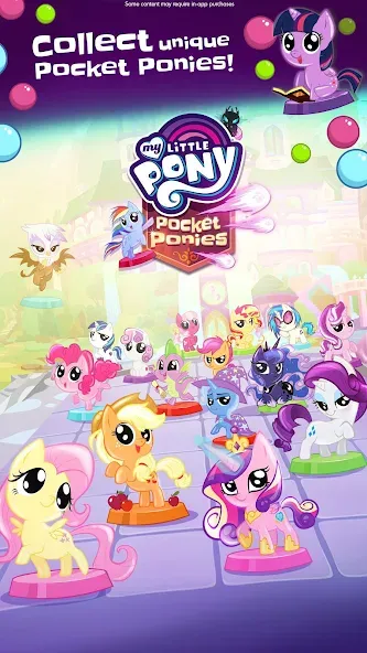 My Little Pony Pocket Ponies (Май Литл Пони)  [МОД Menu] Screenshot 2