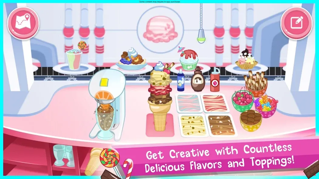 Strawberry Shortcake Ice Cream  [МОД Меню] Screenshot 4