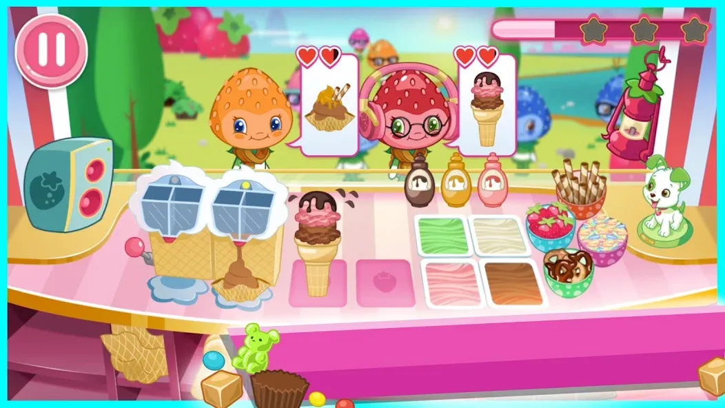 Strawberry Shortcake Ice Cream  [МОД Меню] Screenshot 5