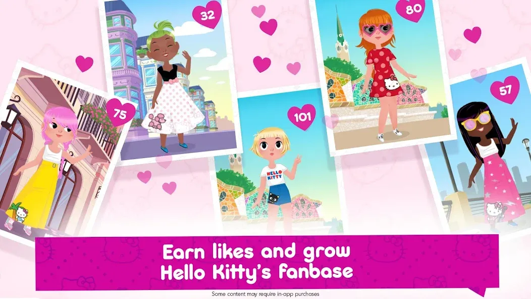 Hello Kitty Fashion Star  [МОД Бесконечные деньги] Screenshot 3