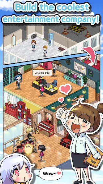 K-POP Idol Producer  [МОД Много денег] Screenshot 5