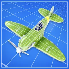 Взломанная Idle Planes: Build Airplanes (Айдл Плейнс)  [МОД Много монет] - стабильная версия apk на Андроид