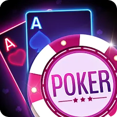 Скачать взломанную Poker Texas Holdem (Покер Техасский Холдем)  [МОД Unlimited Money] - последняя версия apk на Андроид