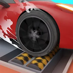 Взломанная Dyno Racing (Дино Рейсинг)  [МОД Много монет] - стабильная версия apk на Андроид