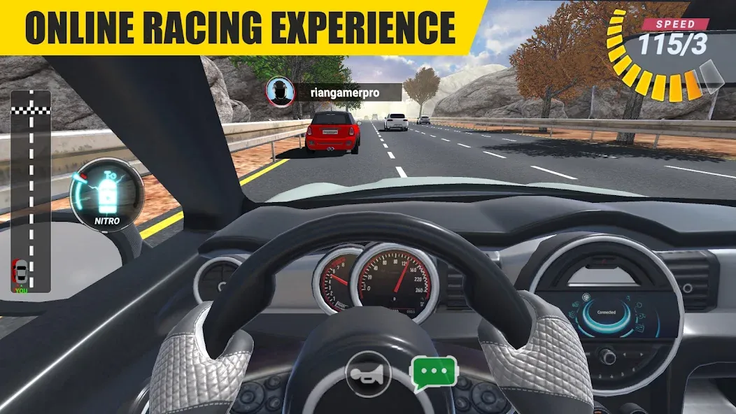 Racing Online:Car Driving Game  [МОД Menu] Screenshot 1