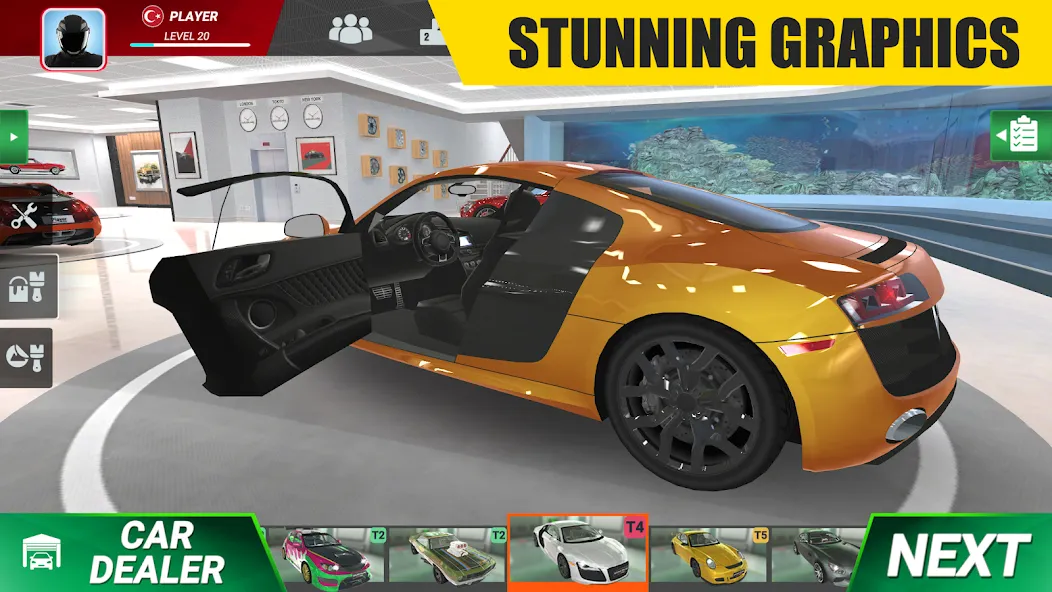 Racing Online:Car Driving Game  [МОД Menu] Screenshot 4