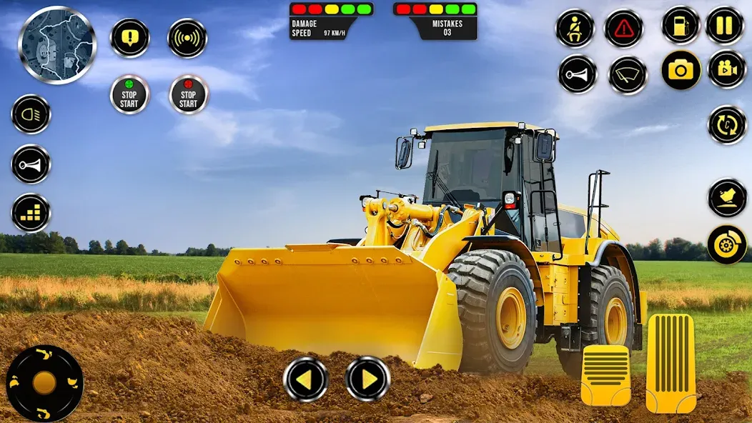 Construction Machine Real JCB  [МОД Unlocked] Screenshot 2