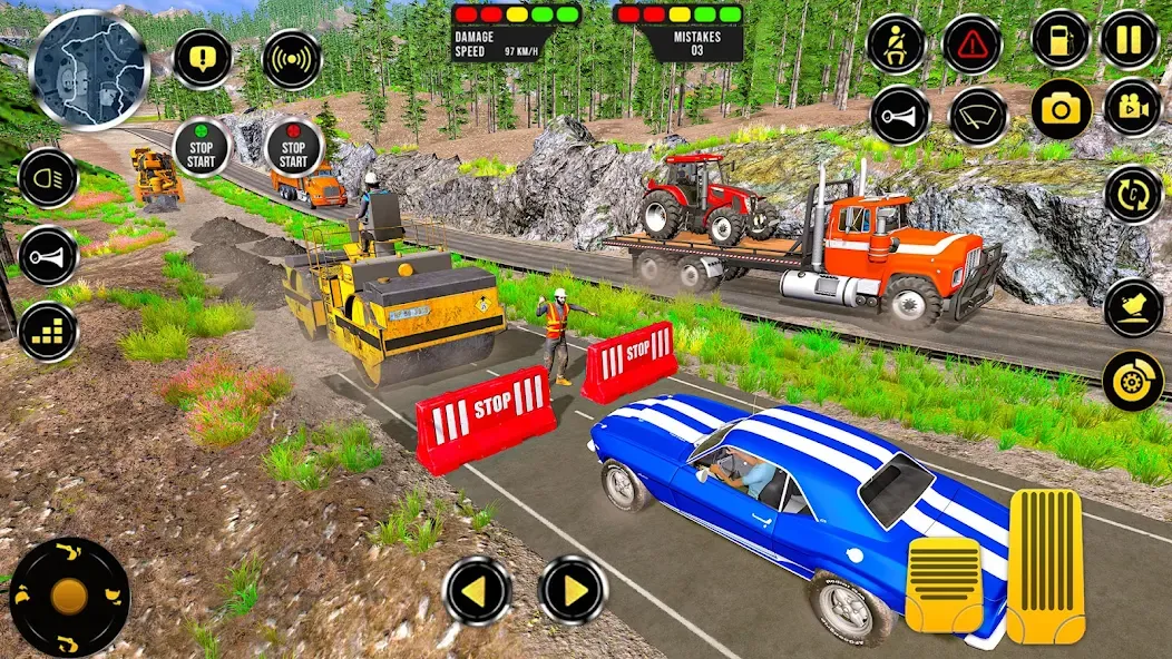 Construction Machine Real JCB  [МОД Unlocked] Screenshot 4