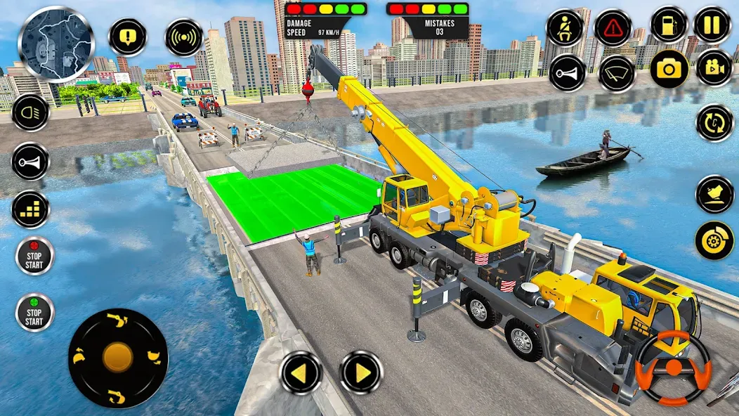 Construction Machine Real JCB  [МОД Unlocked] Screenshot 5