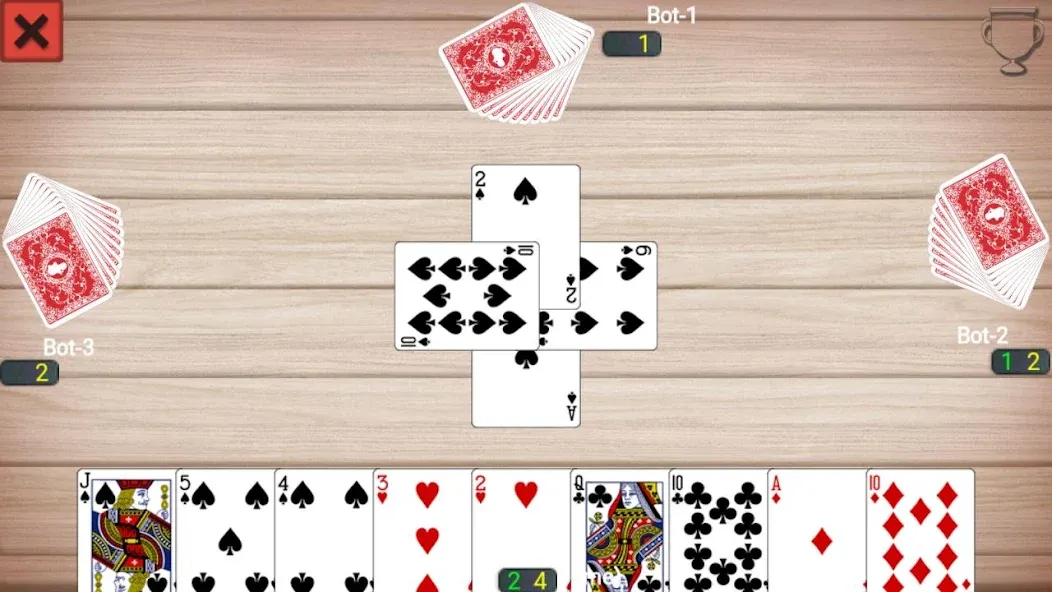 Callbreak Master - Card Game (Коллбрейк Мастер)  [МОД Бесконечные монеты] Screenshot 1