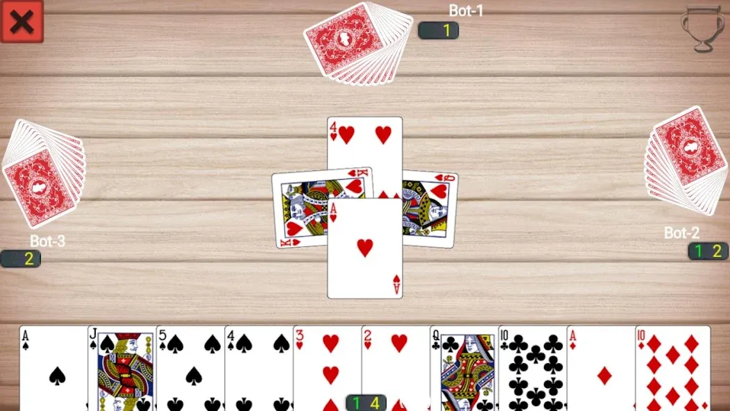 Callbreak Master - Card Game (Коллбрейк Мастер)  [МОД Бесконечные монеты] Screenshot 2