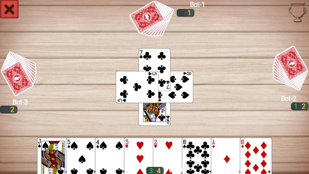 Callbreak Master - Card Game (Коллбрейк Мастер)  [МОД Бесконечные монеты] Screenshot 5