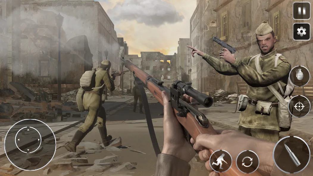 Call Of Courage : WW2 Shooting  [МОД Много монет] Screenshot 5