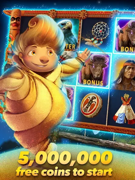 Sandman Slots - Slot Machines  [МОД Много денег] Screenshot 1