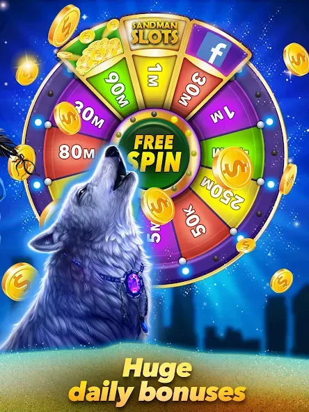 Sandman Slots - Slot Machines  [МОД Много денег] Screenshot 4