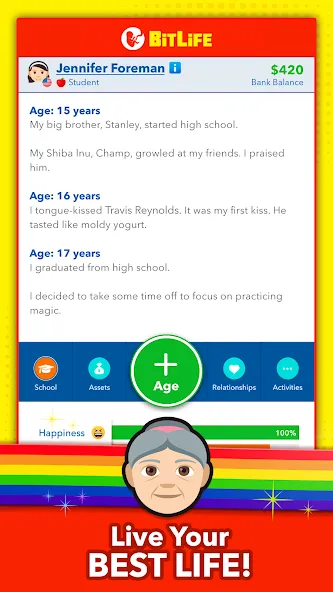 BitLife - Life Simulator (БитЛайф)  [МОД Много монет] Screenshot 4