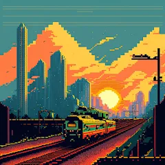 Скачать взломанную Train. Station. Railroad. (Трейн Кликер)  [МОД Menu] - полная версия apk на Андроид