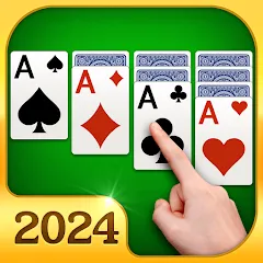 Взлом Solitaire -Klondike Card Games  [МОД Много денег] - последняя версия apk на Андроид