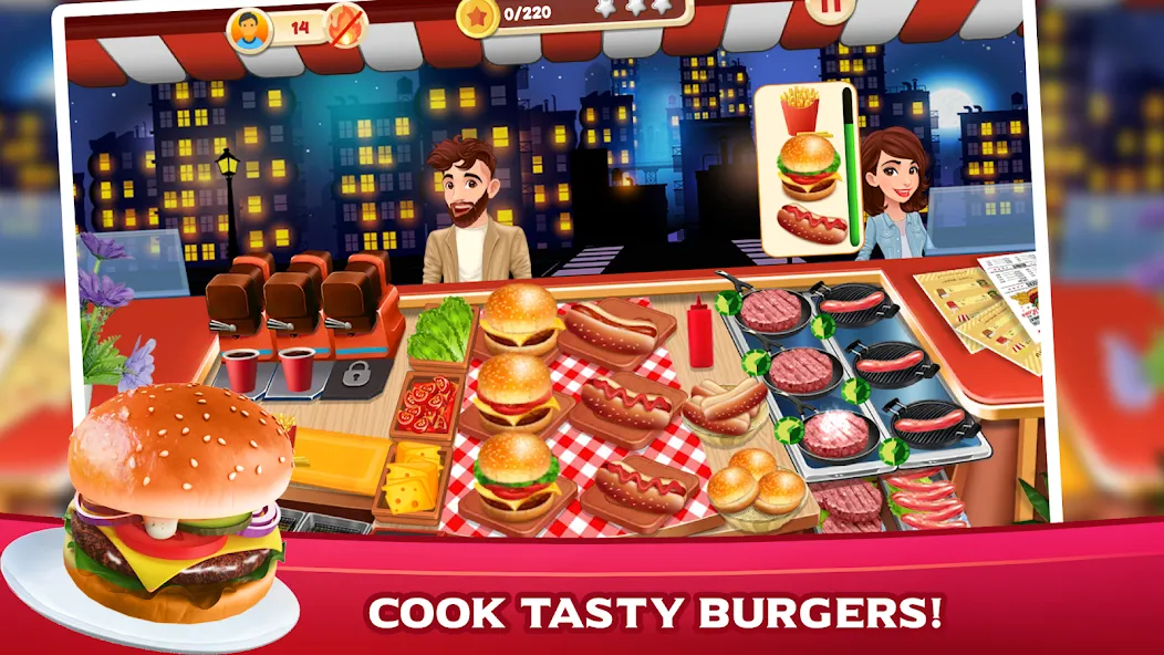 Cooking Mastery: Kitchen games  [МОД Много денег] Screenshot 1