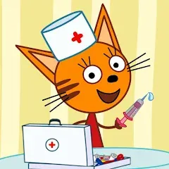 Скачать взломанную Kid-E-Cats: Animal hospital  [МОД Бесконечные деньги] - последняя версия apk на Андроид