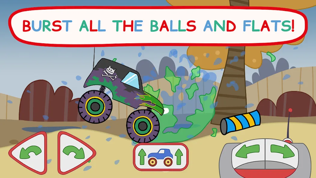 Kid-E-Cats: Kids Monster Truck  [МОД Menu] Screenshot 5