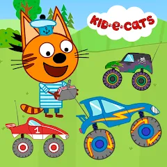 Взлом Kid-E-Cats: Kids Monster Truck  [МОД Menu] - полная версия apk на Андроид