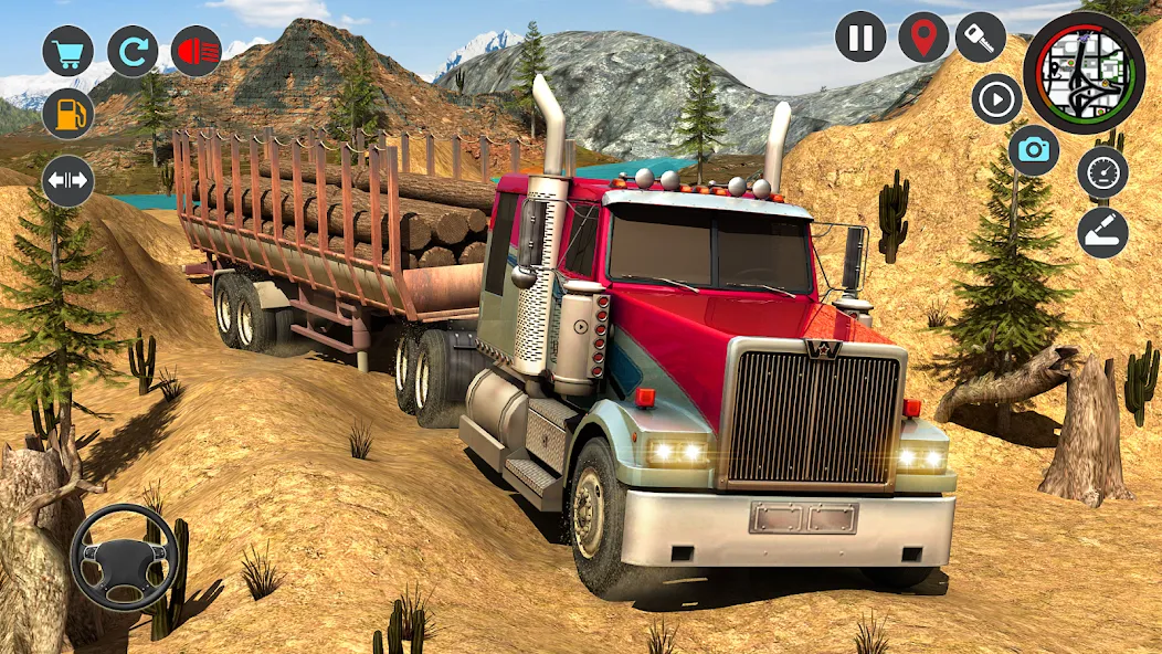 Transport Simulator Truck Game  [МОД Unlocked] Screenshot 1