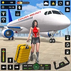 Взлом City Pilot Cargo Plane Games (Сити Пилот Карго Плейн Геймс)  [МОД Бесконечные монеты] - полная версия apk на Андроид