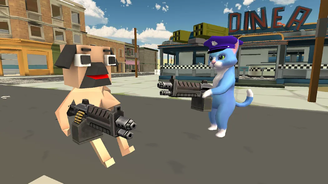 PugWars (Пагварс)  [МОД Бесконечные деньги] Screenshot 1