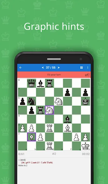 Mate in 2 (Chess Puzzles)  [МОД Все открыто] Screenshot 2