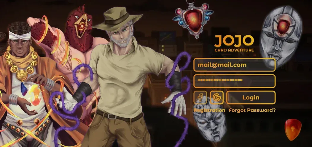 JOJO: Card Adventure－TCG & CCG (Джоджо)  [МОД Много монет] Screenshot 2