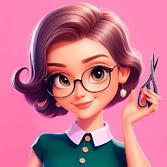 Взлом Beauty Tycoon: Hair Salon Game (Бьюти Тайкун)  [МОД Меню] - полная версия apk на Андроид