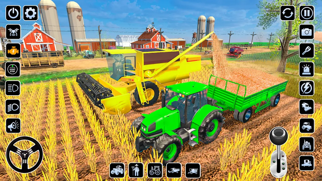 Farming Games & Tractor Games  [МОД Меню] Screenshot 4