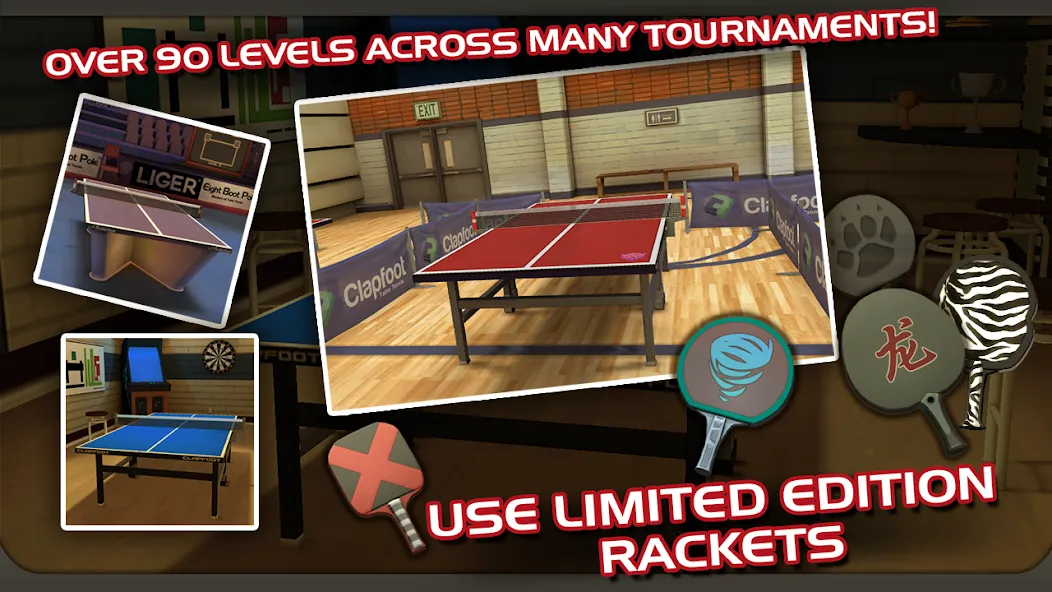 Ping Pong Masters (Пингпонг мастера)  [МОД Unlocked] Screenshot 2