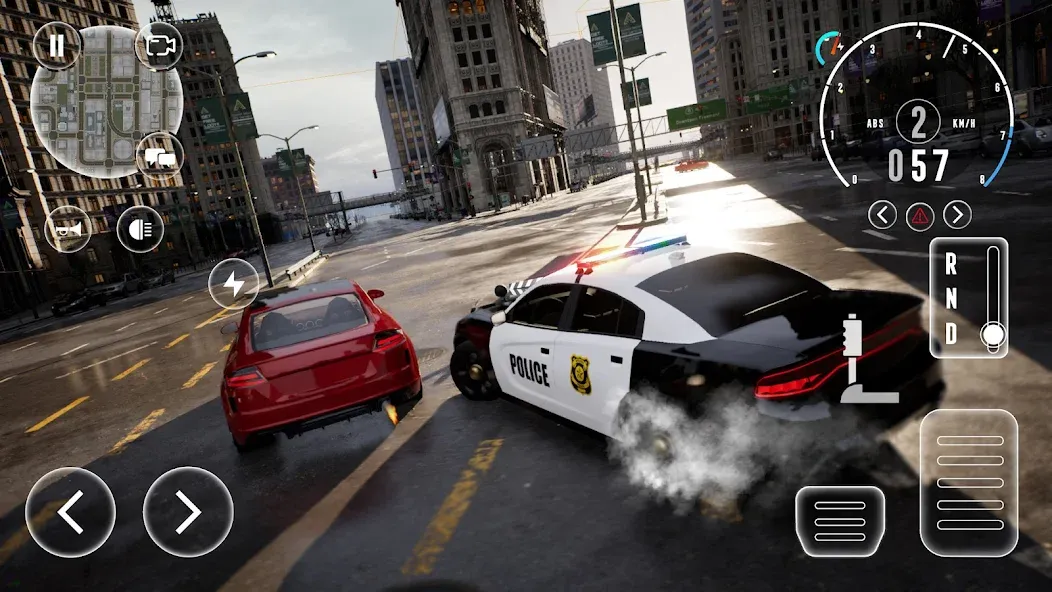 Police Car Simulator 2023 (Полицейский симулятор автомобиля 2023)  [МОД Бесконечные монеты] Screenshot 2