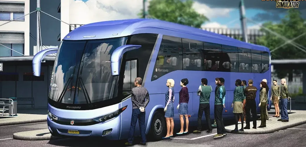 Bus Game Traveling Simulator  [МОД Бесконечные монеты] Screenshot 5