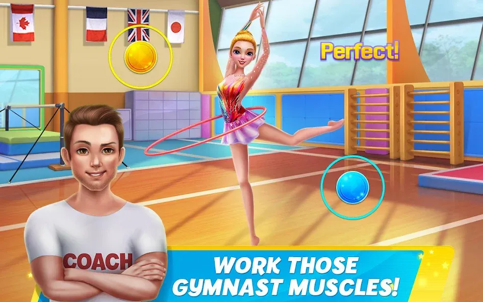 Rhythmic Gymnastics Dream Team  [МОД Menu] Screenshot 5