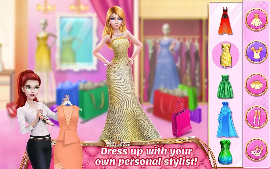 Rich Girl Mall - Shopping Game  [МОД Unlimited Money] Screenshot 1