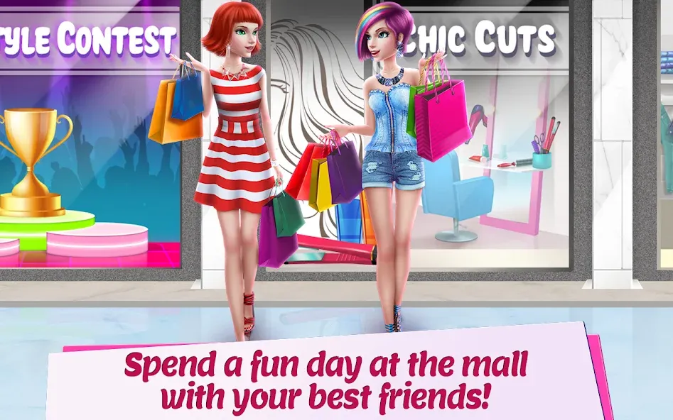 Shopping Mall Girl: Chic Game  [МОД Все открыто] Screenshot 2