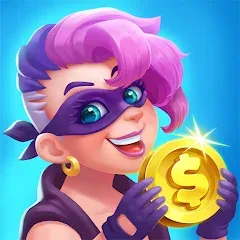 Скачать взломанную Coin Gangster - Spin Master (Коин Гангстер)  [МОД Unlocked] - полная версия apk на Андроид